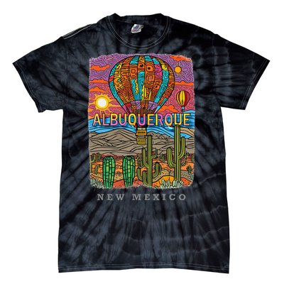 Albuquerque New Mexico Nm Desert Oasis Sd528 Tie-Dye T-Shirt