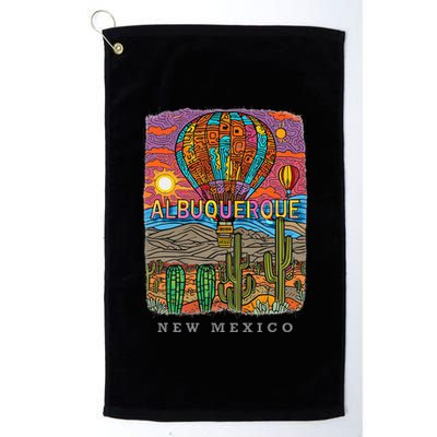 Albuquerque New Mexico Nm Desert Oasis Sd528 Platinum Collection Golf Towel