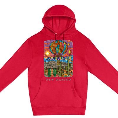 Albuquerque New Mexico Nm Desert Oasis Sd528 Premium Pullover Hoodie