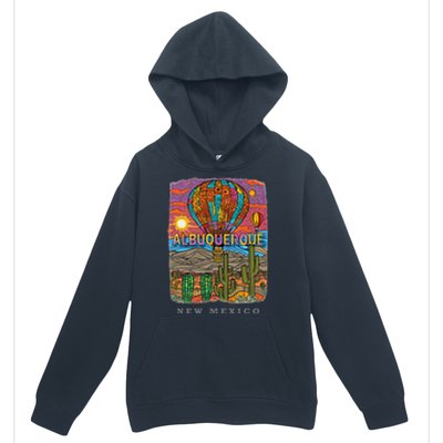 Albuquerque New Mexico Nm Desert Oasis Sd528 Urban Pullover Hoodie