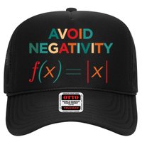 Avoid Negativity Math Equation Funny Math Teacher Hat