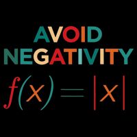 Avoid Negativity Math Equation Funny Math Teacher Wool Snapback Cap