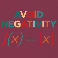 Avoid Negativity Math Equation Funny Math Teacher 16oz Travel Tumbler