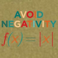 Avoid Negativity Math Equation Funny Math Teacher Garment-Dyed Women's Muscle Tee