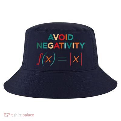 Avoid Negativity Math Equation Funny Math Teacher Cool Comfort Performance Bucket Hat