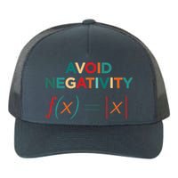 Avoid Negativity Math Equation Funny Math Teacher Yupoong Adult 5-Panel Trucker Hat
