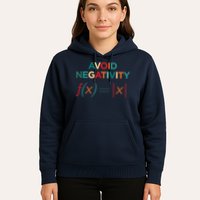 Avoid Negativity Math Equation Funny Math Teacher Hoodie