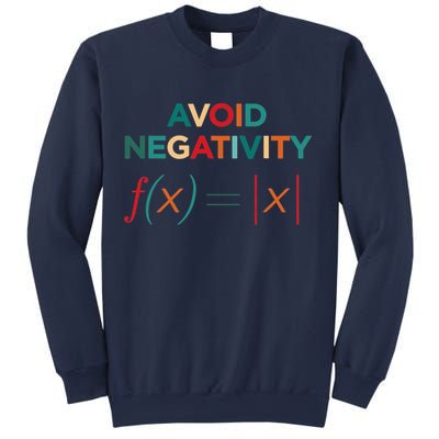 Avoid Negativity Math Equation Funny Math Teacher Sweatshirt