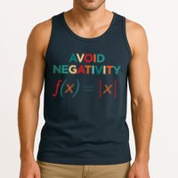 Avoid Negativity Math Equation Funny Math Teacher Tank Top
