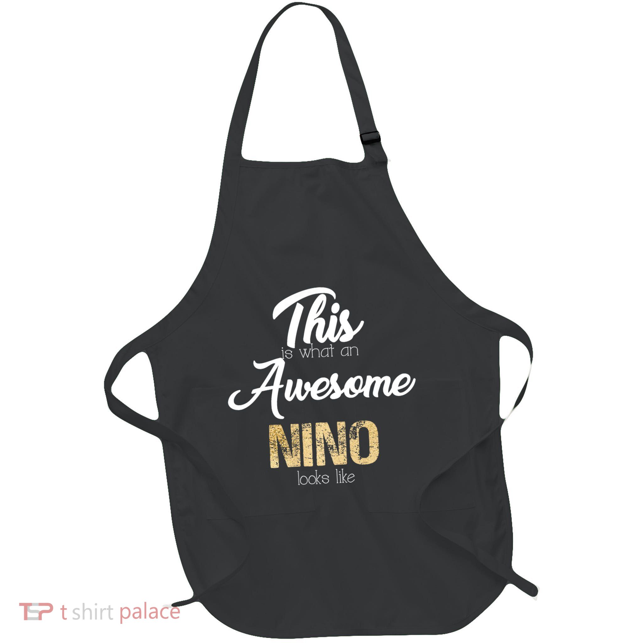 Awesome Nino Mexican Spanish Godfather Full-Length Apron With Pockets