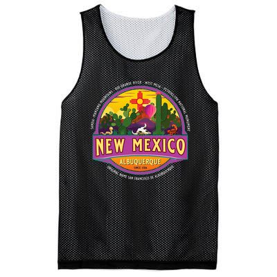 Albuquerque New Mexico Usa Balloons Desert Vacation Souvenir Mesh Reversible Basketball Jersey Tank