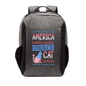 America Needs More Childless Cat Ladies Childless Vector Backpack