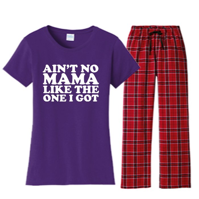 Ain't No Mama Like The One I Got Women's Flannel Pajama Set