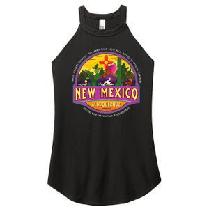 Albuquerque New Mexico Usa Balloons Desert Vacation Souvenir Women's Perfect Tri Rocker Tank