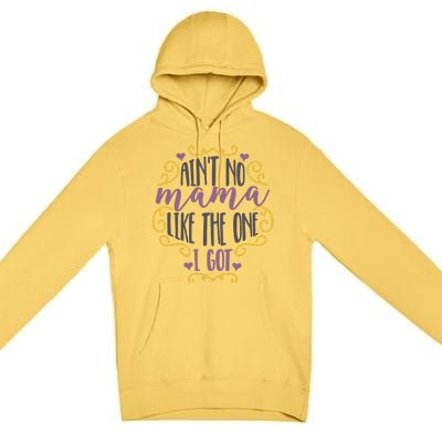 Ain't No Mama Like The One I Got Premium Pullover Hoodie