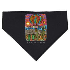 Albuquerque New Mexico Nm Desert Oasis Sd528 USA-Made Doggie Bandana