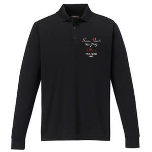 Auntie Niece Nephew Some Aunts Have Pretty Nieces Family Gift Performance Long Sleeve Polo