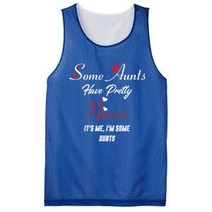 Auntie Niece Nephew Some Aunts Have Pretty Nieces Family Gift Mesh Reversible Basketball Jersey Tank