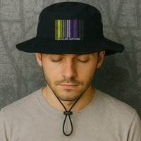 Assume Nothing Non Binary Flag Genderqueer Lgbtqia Pride Bucket Hat