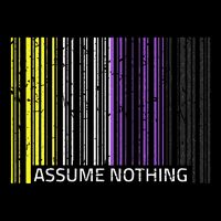 Assume Nothing Non Binary Flag Genderqueer Lgbtqia Pride Drawstring Bag