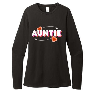 Auntie Niece Nephew Aunt Meaningful Gift Womens CVC Long Sleeve Shirt