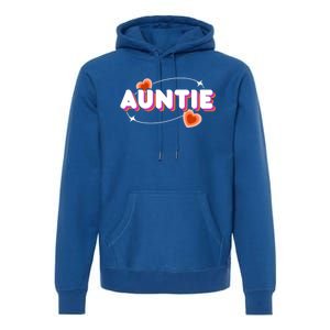 Auntie Niece Nephew Aunt Meaningful Gift Premium Hoodie