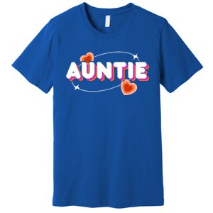 Auntie Niece Nephew Aunt Meaningful Gift Premium T-Shirt