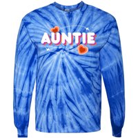 Auntie Niece Nephew Aunt Meaningful Gift Tie-Dye Long Sleeve Shirt