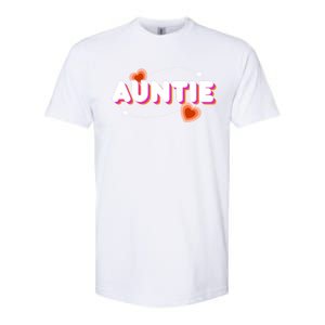 Auntie Niece Nephew Aunt Meaningful Gift Softstyle CVC T-Shirt