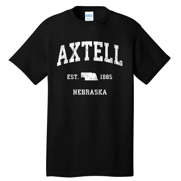 Axtell Nebraska Ne Vintage Athletic Sports Tall T-Shirt