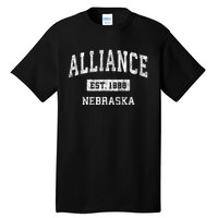 Alliance Nebraska Ne Vintage Sports Tall T-Shirt