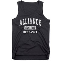 Alliance Nebraska Ne Vintage Sports Tank Top