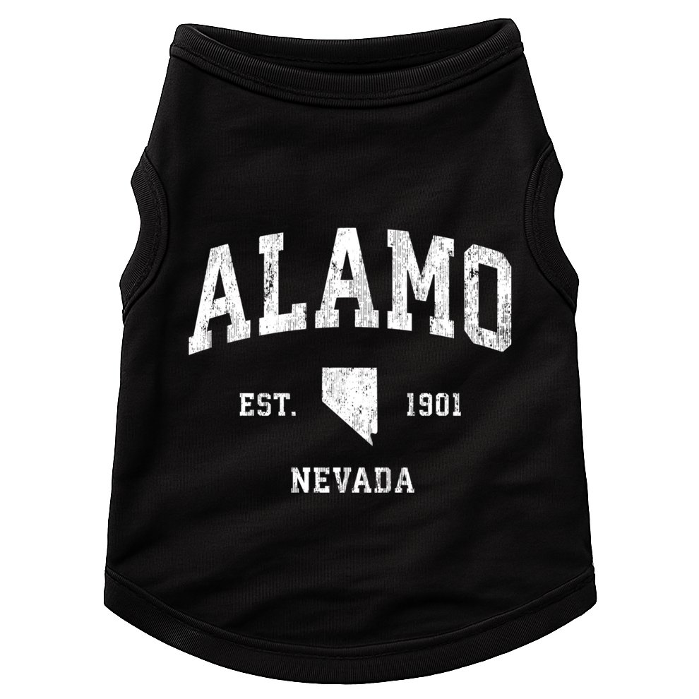 Alamo Nevada Nv Vintage Athletic Sports Doggie Tank