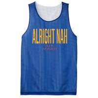 Alright Nah New Heights Mesh Reversible Basketball Jersey Tank