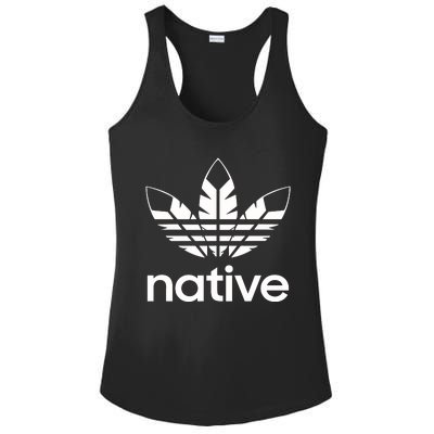 American Native National Day Of Awareness Ladies PosiCharge Competitor Racerback Tank