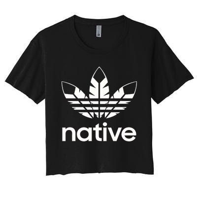 American Native National Day Of Awareness Women's Crop Top Tee