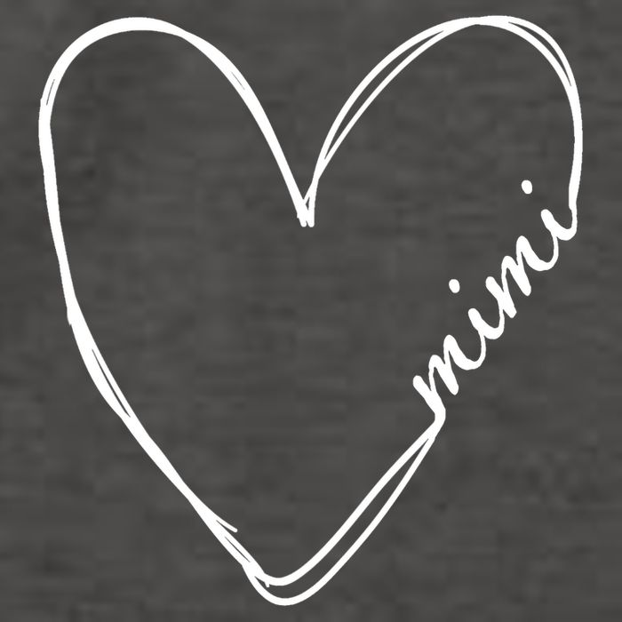 Announcement Grandparents New Mimi Heart Vector Backpack