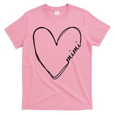 Announcement Grandparents New Mimi Heart T-Shirt