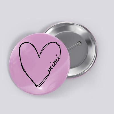 Announcement Grandparents New Mimi Heart Button