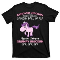 Annoyed Unicorn Funny T-Shirt