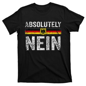 Absolutely Nein Oktoberfest German Flag T-Shirt