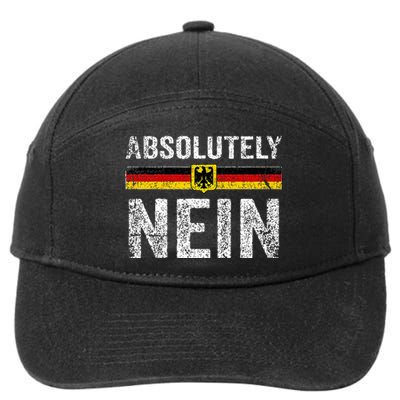 Absolutely Nein Oktoberfest German Flag 7-Panel Snapback Hat