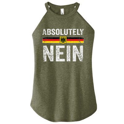 Absolutely Nein Oktoberfest German Flag Women’s Perfect Tri Rocker Tank