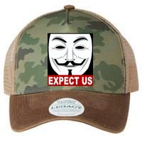 Anonymous Expect Us Internet Legacy Tie Dye Trucker Hat
