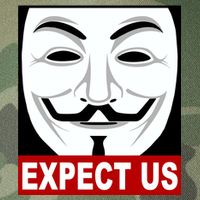 Anonymous Expect Us Internet Legacy Tie Dye Trucker Hat