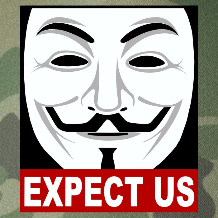 Anonymous Expect Us Internet Legacy Tie Dye Trucker Hat
