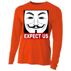 Anonymous Expect Us Internet Cooling Performance Long Sleeve Crew