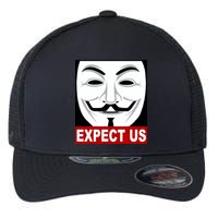 Anonymous Expect Us Internet Flexfit Unipanel Trucker Cap