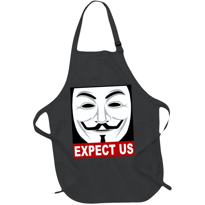 Anonymous Expect Us Internet Apron