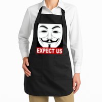 Anonymous Expect Us Internet Apron